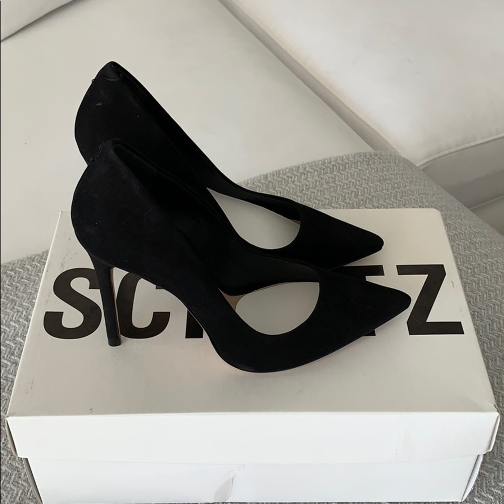 SCHUTZ Black Stiletto Heels